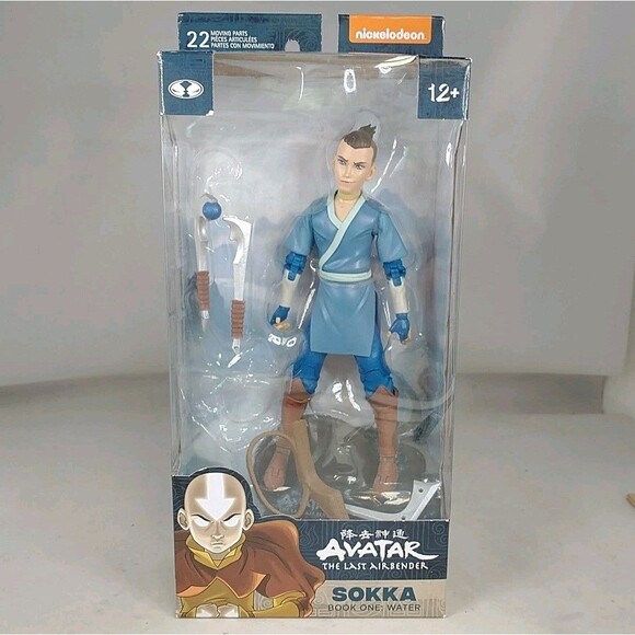 Avatar: The Last Airbender: SOKKA McFarlane Wave 2  Book One: Water 7 in. Figure - Picture 1 of 14